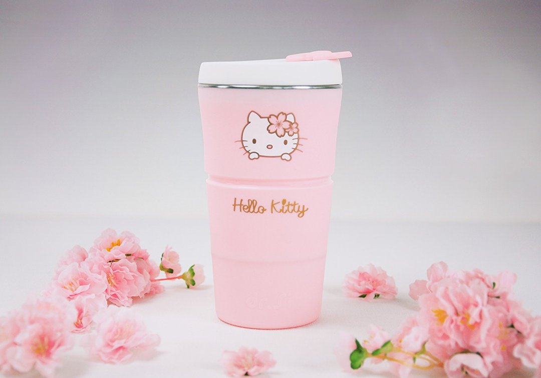 dr.Si x Hello Kitty 樱花祭巧力杯 750ml - 其他杯子 - 硅胶 粉红色