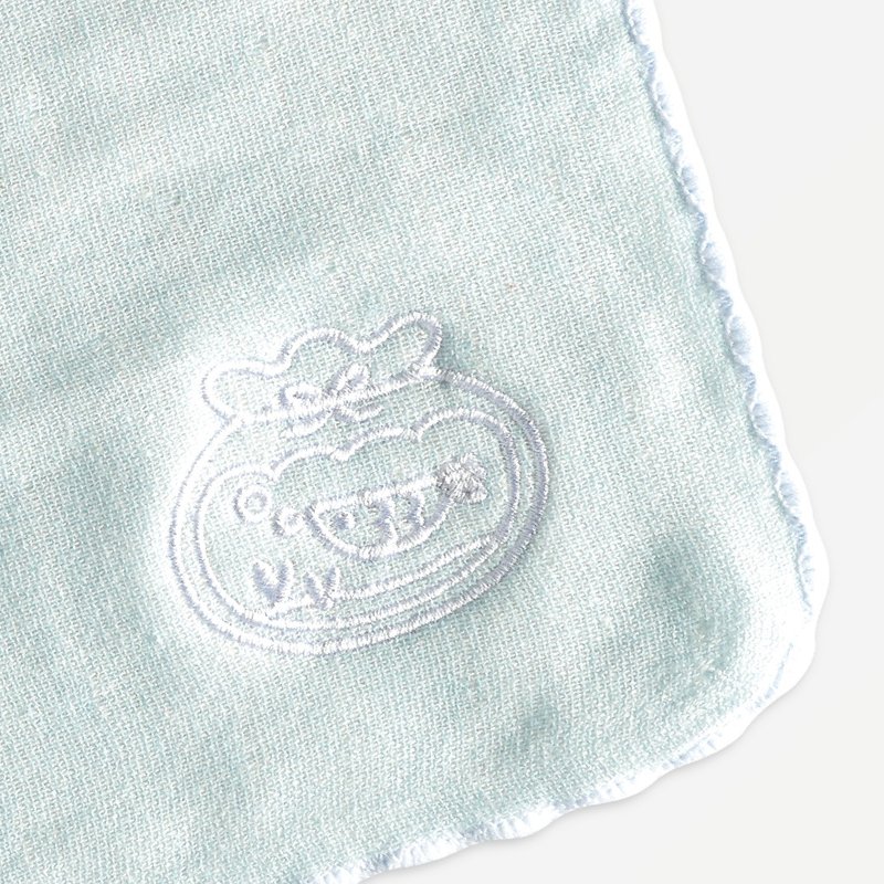 小时光纱布小手巾-波波鱼 - 围嘴/口水巾 - 棉．麻 