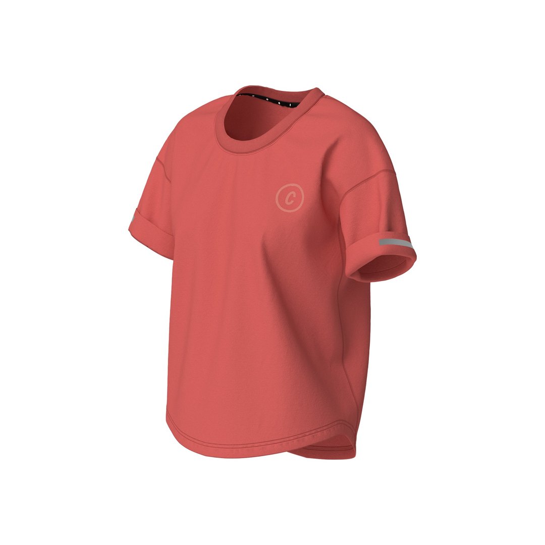 【ciele】WNSBTShirt - Pieces - Tropograph 女 - 男装运动衣 - 其他材质 红色