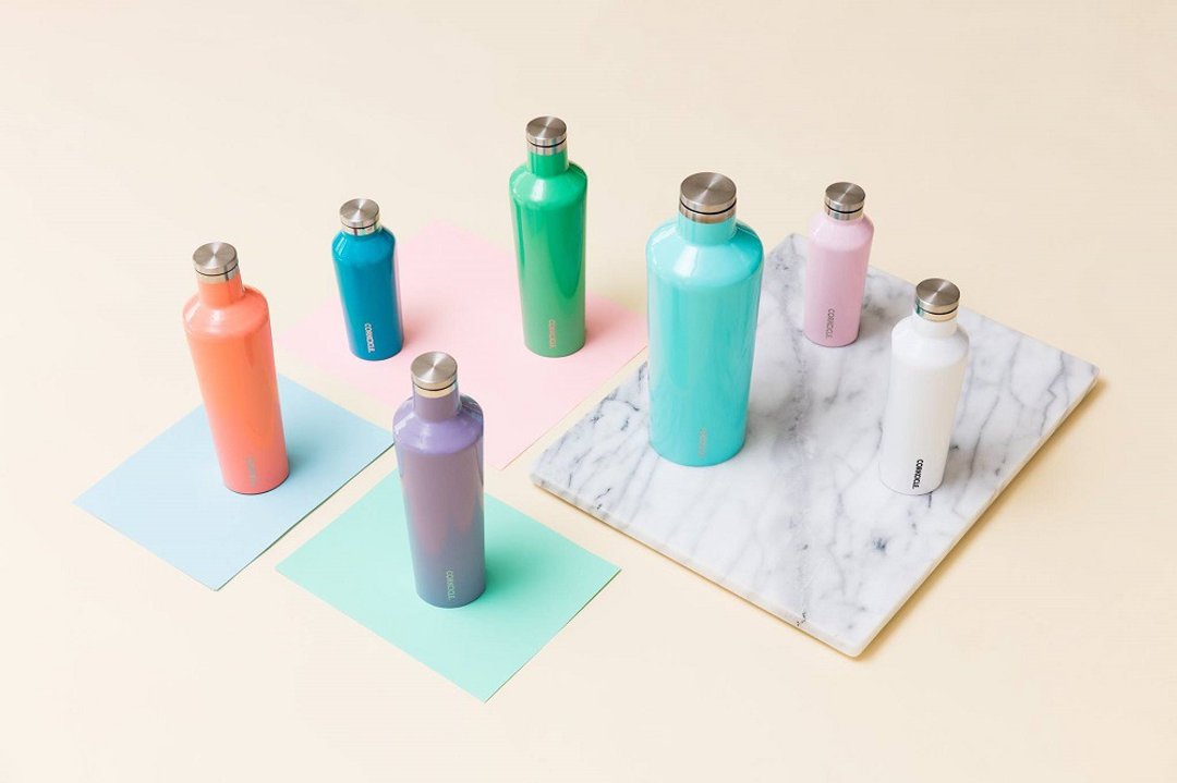 【新品上市】CORKCICLE 三层真空易口瓶-瓶盖 - 保温瓶/保温杯 - 不锈钢 银色