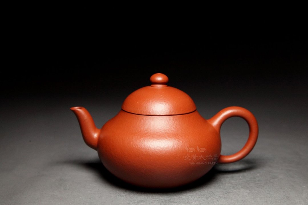 【梨形】龙山堂 传统手工  黄龙山朱泥大红袍 135cc - 茶具/茶杯 - 陶 咖啡色
