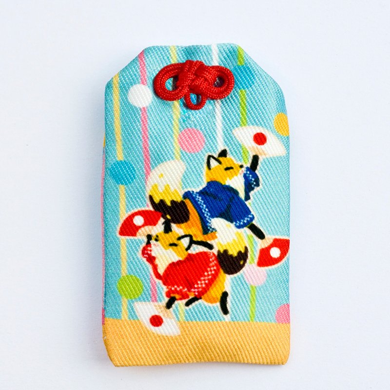 |合格|狐狸薰香御守 - 其他 - 聚酯纤维 蓝色