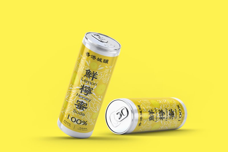 鲜柠蜜梳打 - 健康/养生 - 新鲜食材 黄色