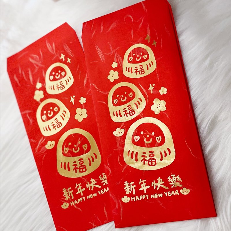W.Shop 原创设计- 过年红包袋 | 新年红包袋 | 新年快乐 (6入) - 红包/春联 - 纸 红色