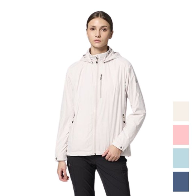 【Wildland 荒野】轻量天鹅绒防风防泼保暖外套 女 0B32907 - 女装休闲/机能外套 - 聚酯纤维 灰色