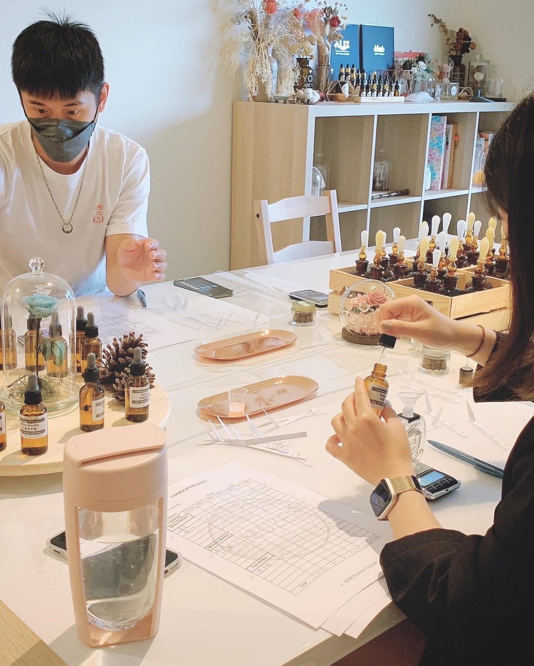 【经典限定】手作香水 调制专属高订香气 小班精致教学 初学者适 - 蜡烛/香氛 - 精油 