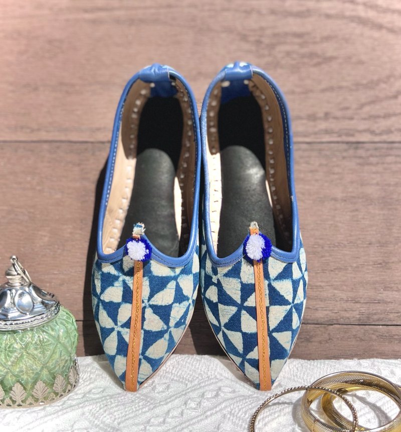 印度手工-蓝染青海 - 其他 - 真皮 蓝色