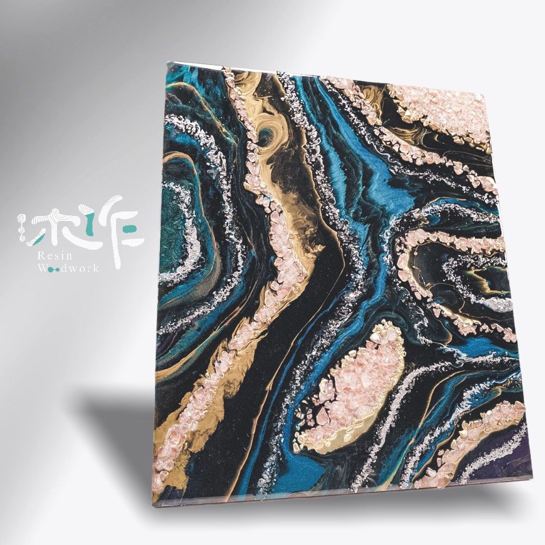 Epoxy水晶画-静谧 - 海报/装饰画/版画 - 树脂 