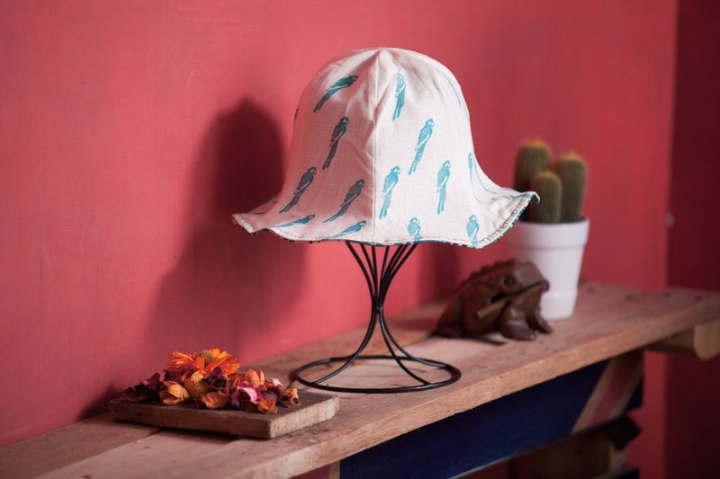 热带系列_艳色鹦鹉 花苞渔夫帽 - 帽子 - 其他材质 