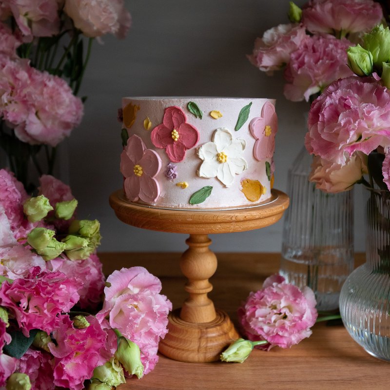 2023 母亲节蛋糕　覆盆子、玫瑰与荔枝 奶油霜蛋糕 - 蛋糕/甜点 - 新鲜食材 