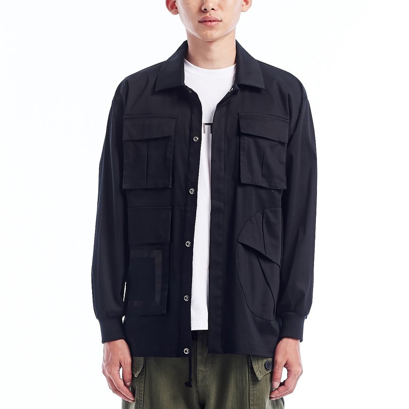 【Urban-ize】衬衫外套 - 男装外套 - 棉 