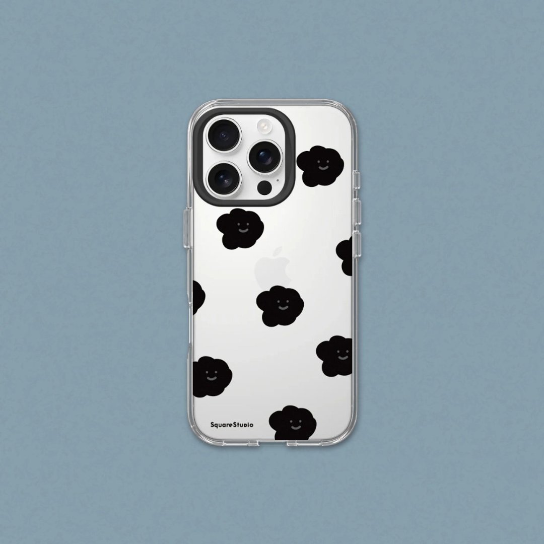 Clear透明防摔手机壳∣方坊系列/飘浮 for iPhone - 手机壳/手机套 - 塑料 透明