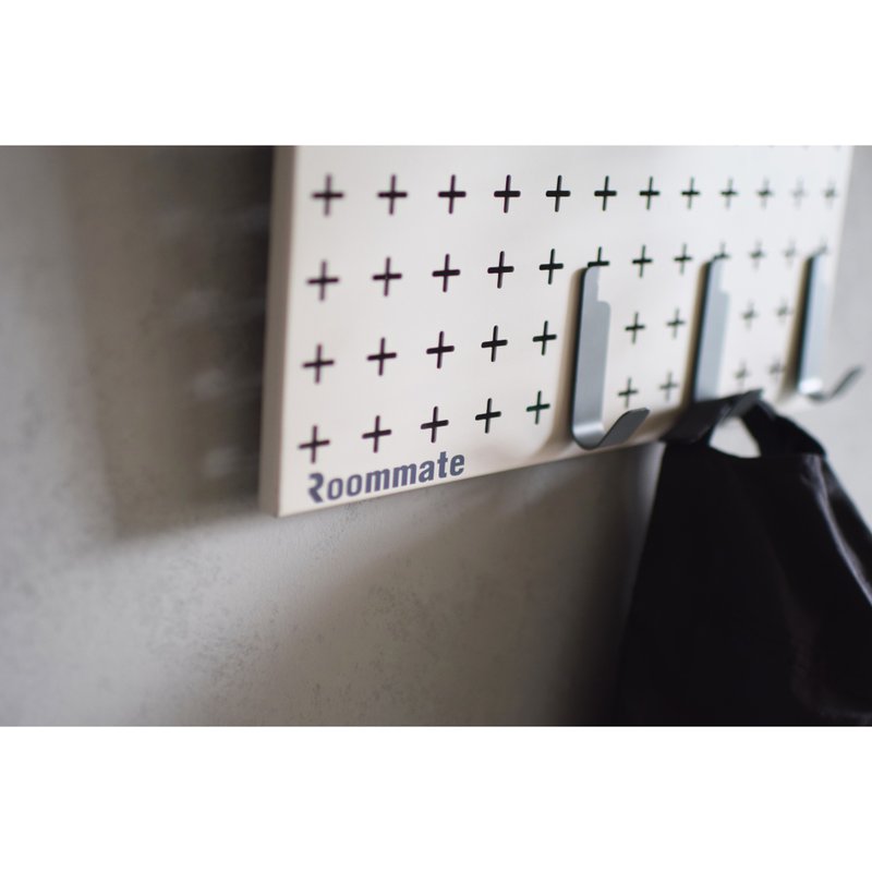 Roommate 十字洞洞收纳板-挂钩3入 - 收纳用品 - 其他金属 