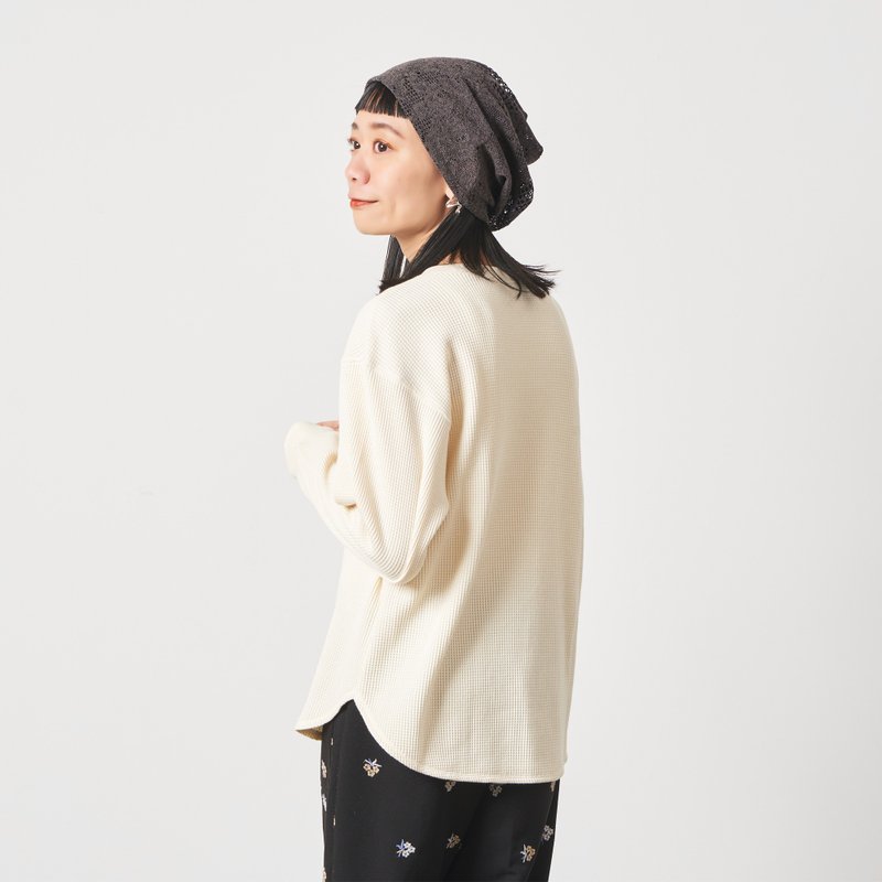 CHOPPY 全蕾丝网眼轻盈透气 韩风时尚夏季女款网帽 - 帽子 - 聚酯纤维 