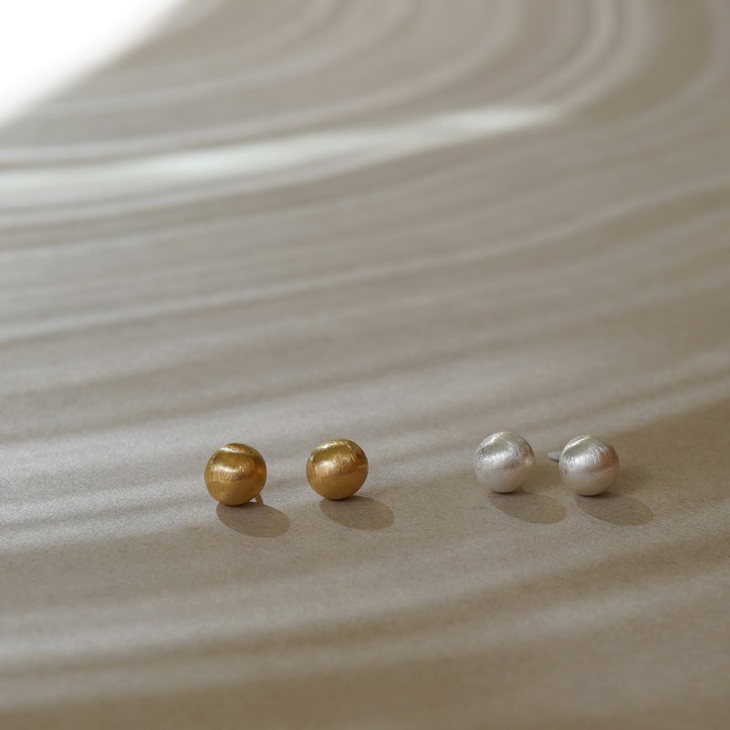 圆球耳环/耳夹 - 耳环/耳夹 - 铜/黄铜 多色