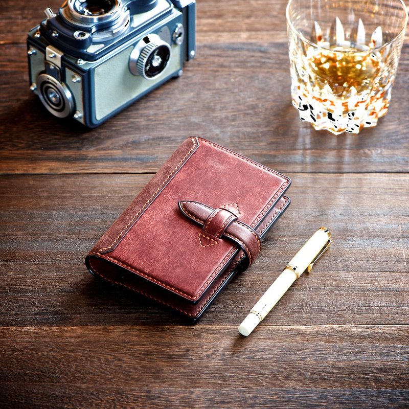 系统笔记本micro 5色顺序 - 笔记本/手帐 - 真皮 咖啡色