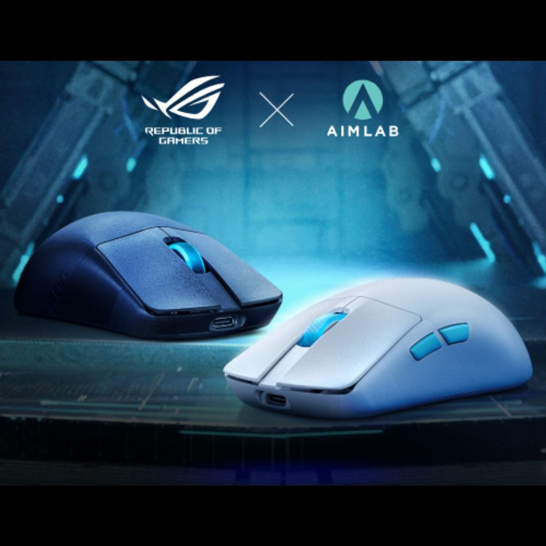 ASUS 华硕 ROG Harpe Ace Aim Lab Edition 无线鼠标 - 电脑配件 - 塑料 多色