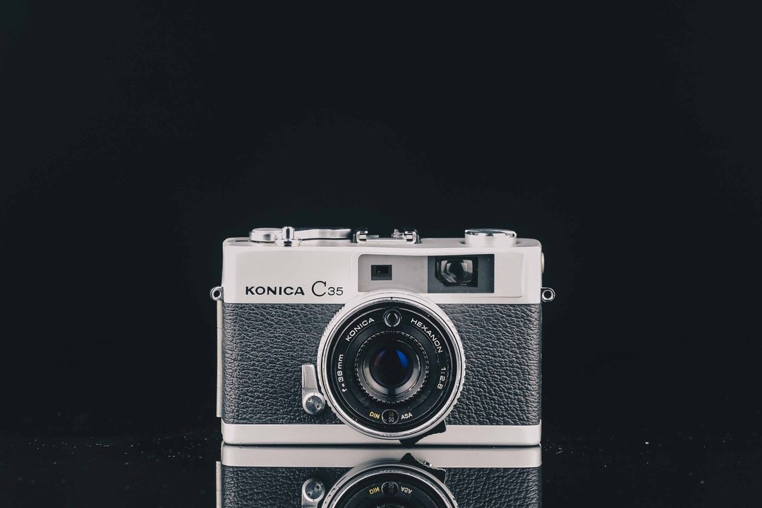KONICA C35 #4343 #135底片相机 - 相机 - 其他金属 黑色
