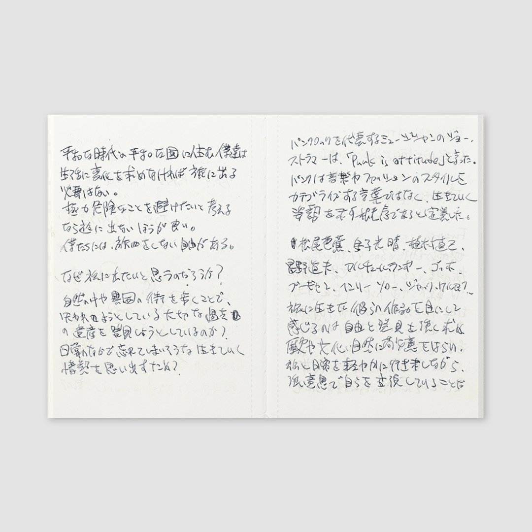 Traveler's Notebook PA SIZE 补充包 - 轻量纸 005 - 笔记本/手帐 - 纸 多色
