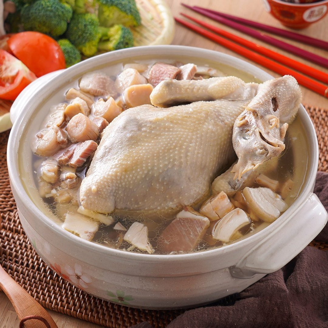 【桃花源】扁尖火腿干贝炖鸡3200g(任选1/2/4入) - 料理包 - 其他材质 