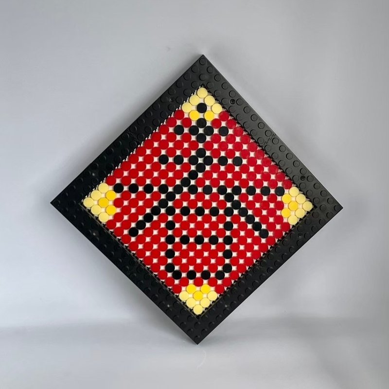 【拼图 礼物】过年系列 16X16 DIY套组-倒春 - 摆饰 - 塑料 白色