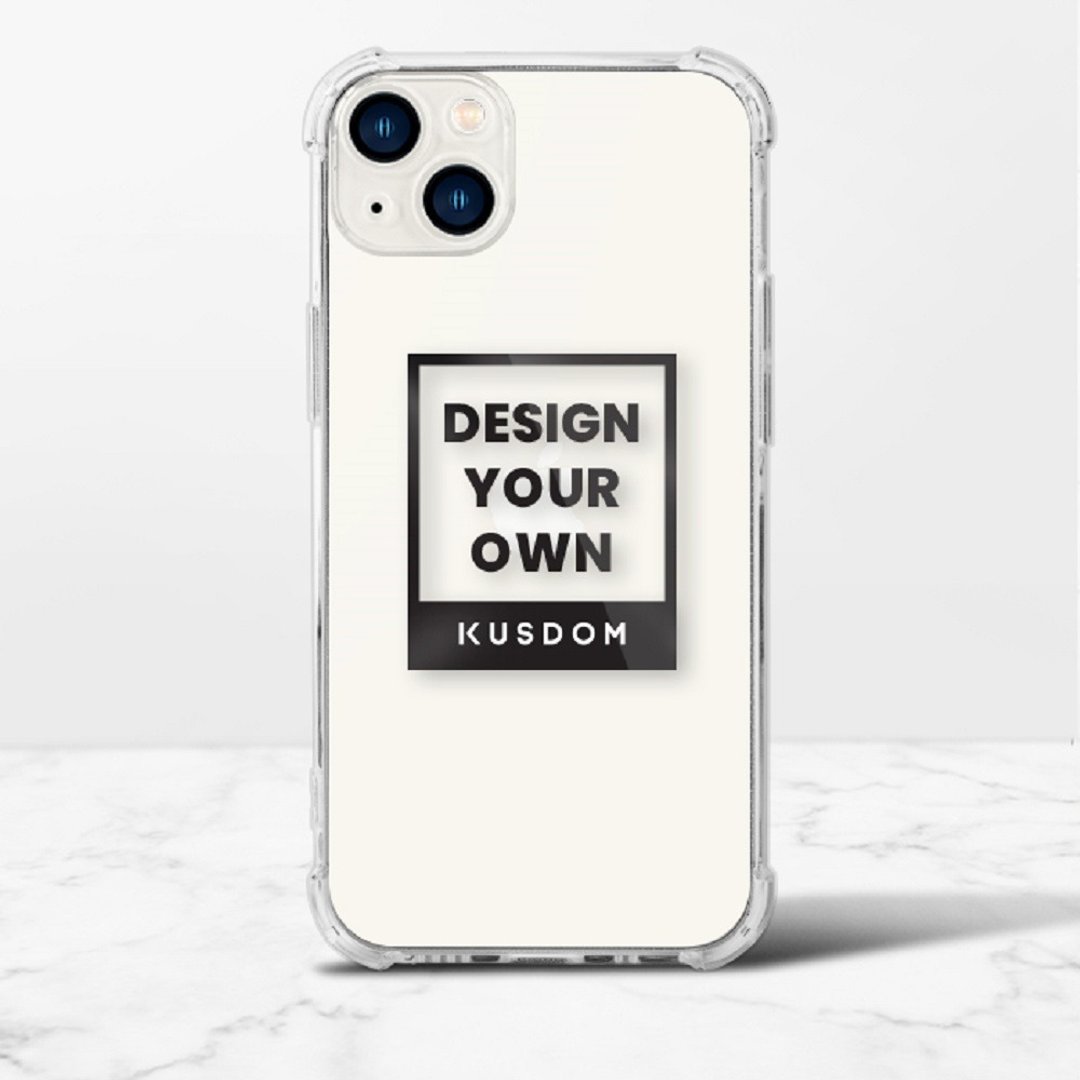【定制化礼物】iPhone15系列 透明防撞壳│手机壳/3C产品/苹果 - 手机壳/手机套 - 其他材质 白色