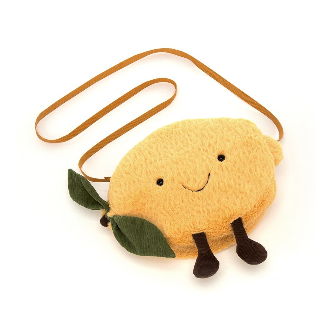 斜背包 - Amuseable Lemon Bag 甜心柠檬 - 侧背包/斜挎包 - 聚酯纤维 黄色