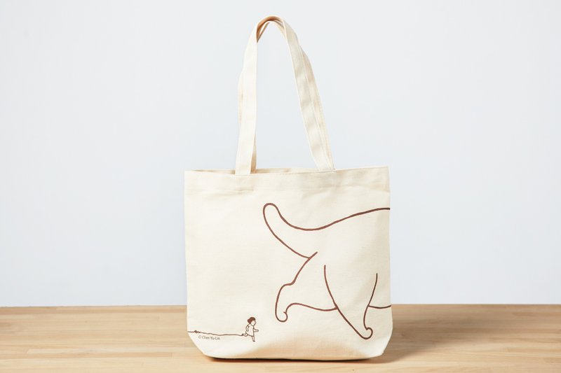 逃跑包 可装A4尺寸帆布包 原价400特339元 免运 - 侧背包/斜挎包 - 棉．麻 