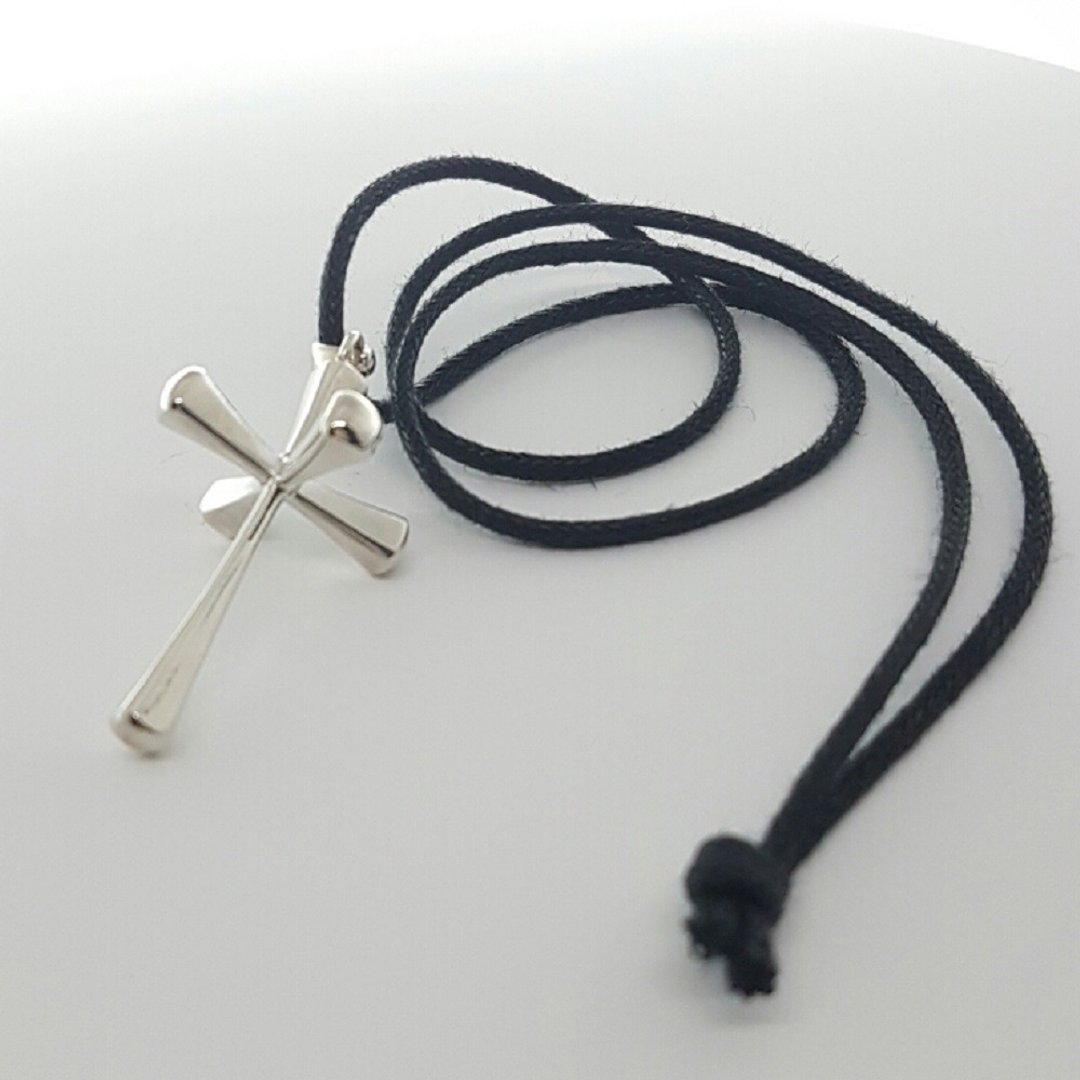 3D Cross项链 930纯银 Silver - 项链 - 其他金属 银色