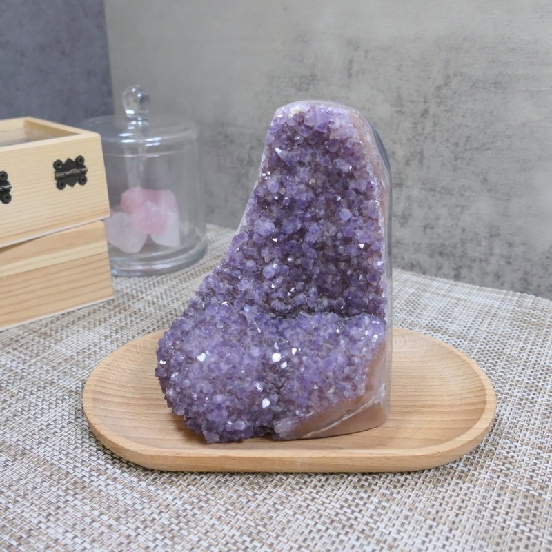 紫水晶座 紫晶镇 - 摆饰 - 水晶 