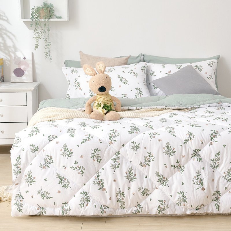 舒柔棉床包羽丝绒被组 (单人/双人/加大) - 多款任选 - 被子/毛毯 - 其他材质 多色