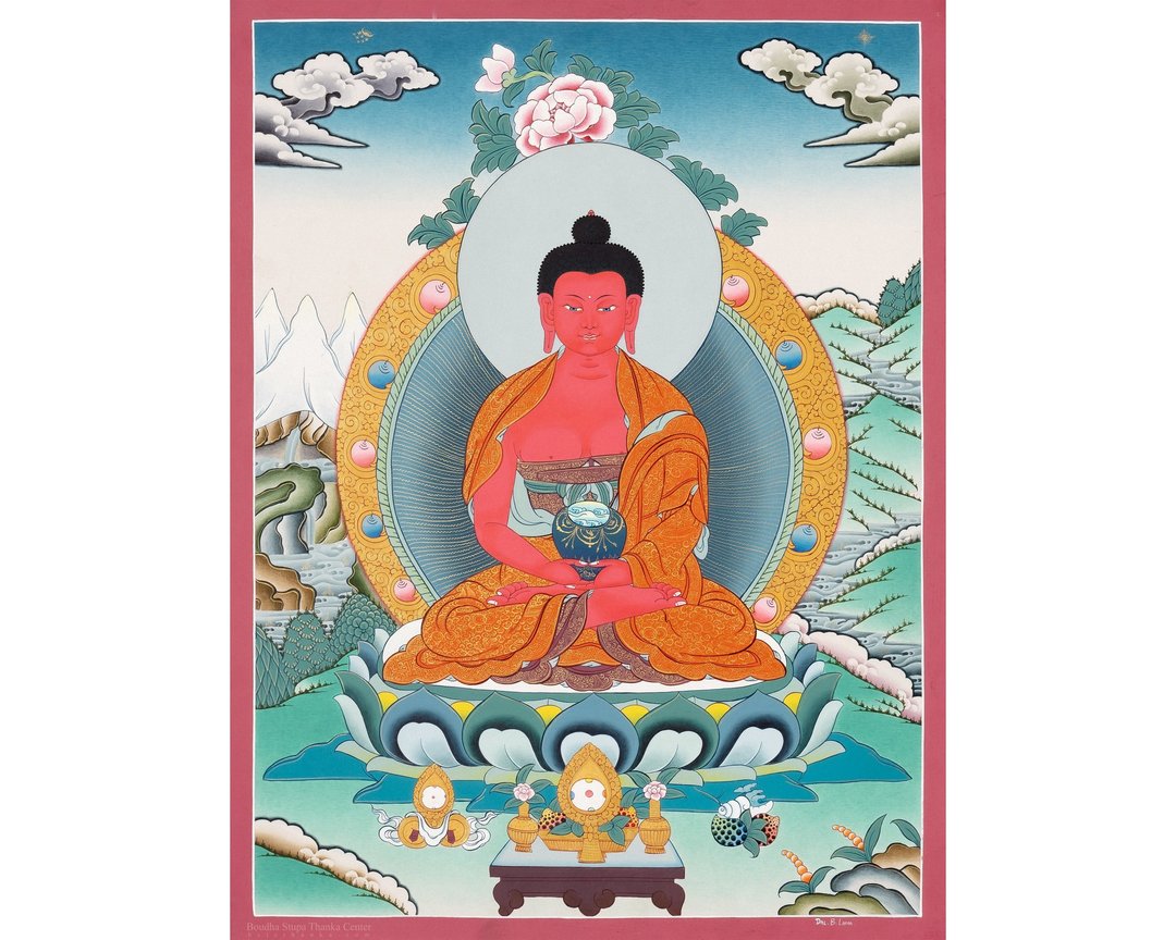 天上阿弥陀佛辛格唐卡一瞥入净土 - 墙贴/壁贴 - 其他材质 多色