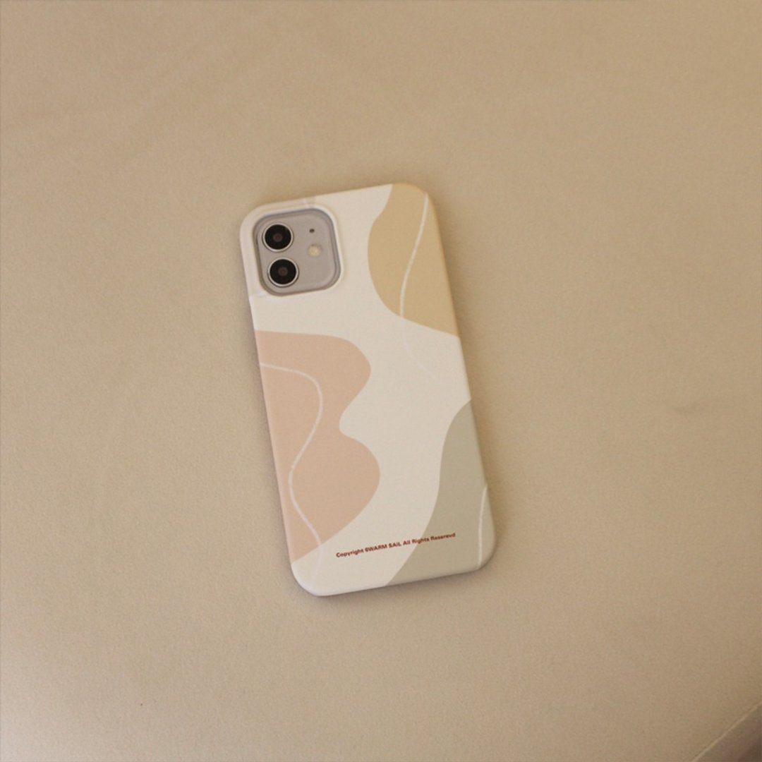 WARMSAiL 莫兰迪色温柔色块iPhone12苹果手机壳硬壳简约原创ins - 手机壳/手机套 - 其他金属 