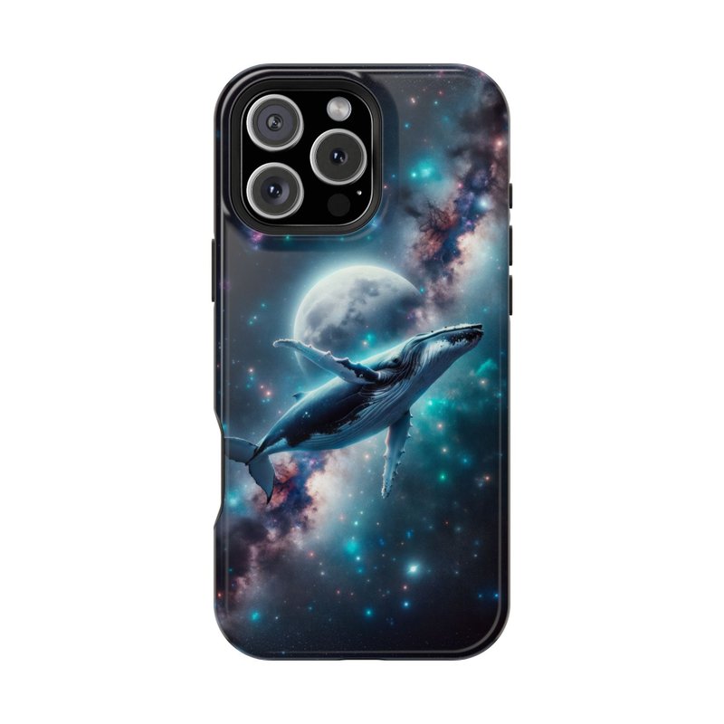 星空鲸鱼 系列 iPhone 16/15/14 MagSafe 磁吸防摔手机壳 - 02号 - 手机壳/手机套 - 塑料 多色