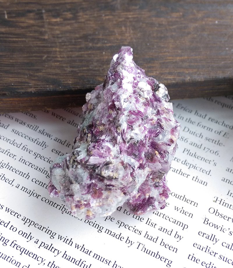 Lepidolite 坦桑尼亚产地 紫锂云母 锂云母 鳞云母 天然矿石 原矿 - 摆饰 - 其他材质 