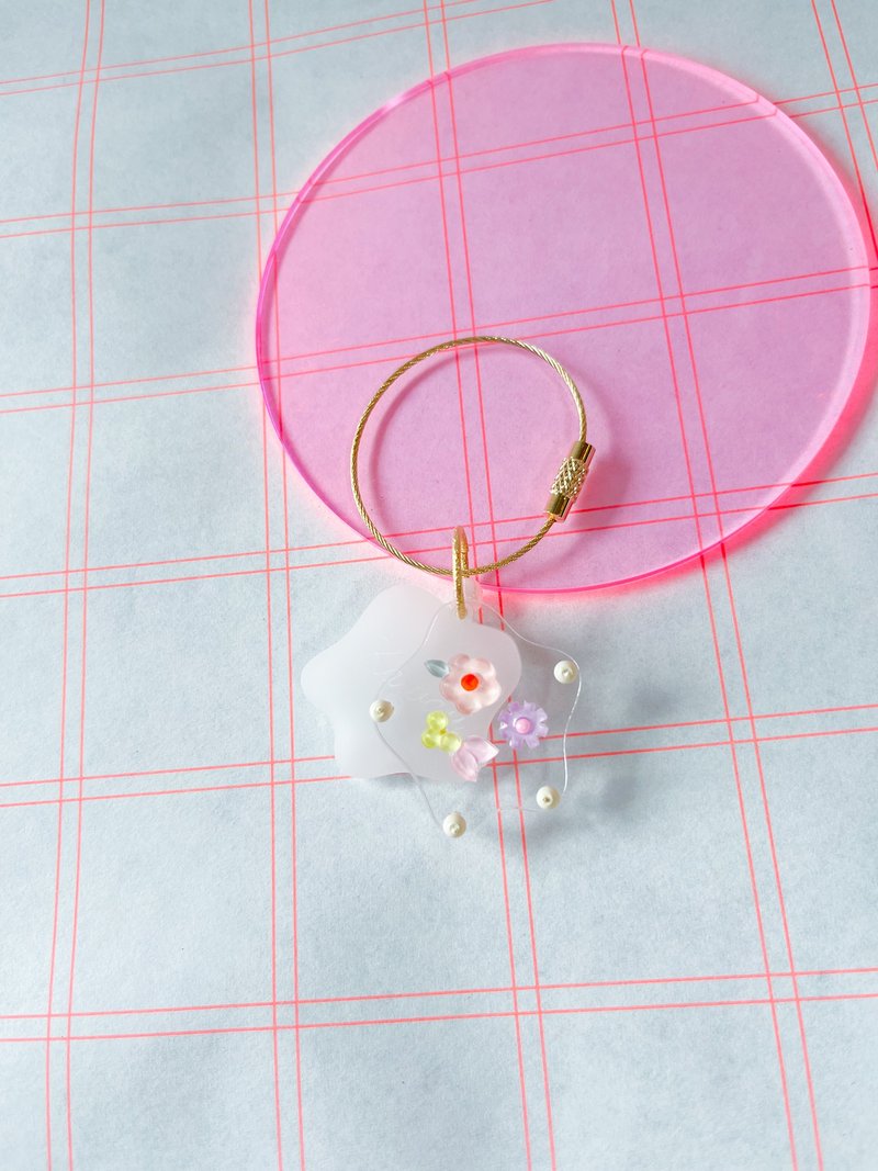 Keychain: kotoba | gentle words - 钥匙链/钥匙包 - 压克力 