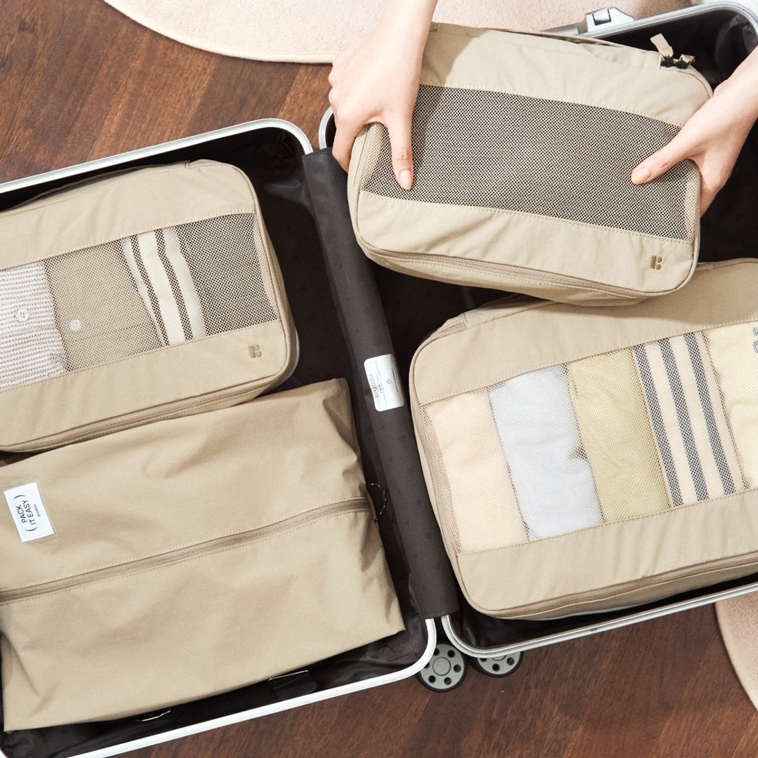Branden 旅行压缩收纳袋│Travel Compression Pouch Light│韩国 - 化妆包/杂物包 - 防水材质 