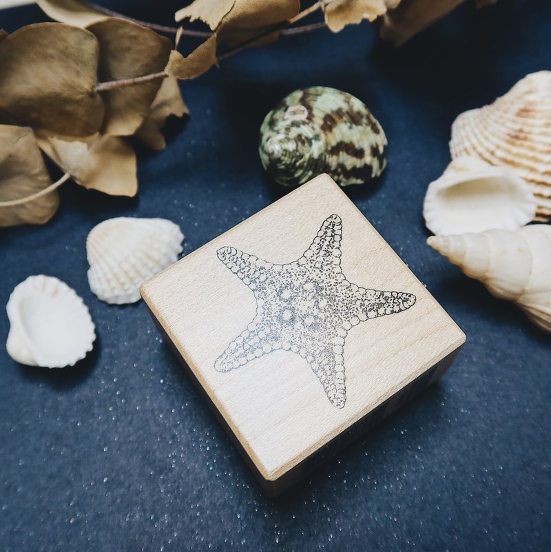 枫木印章-海星 - 印章/印台 - 木头 