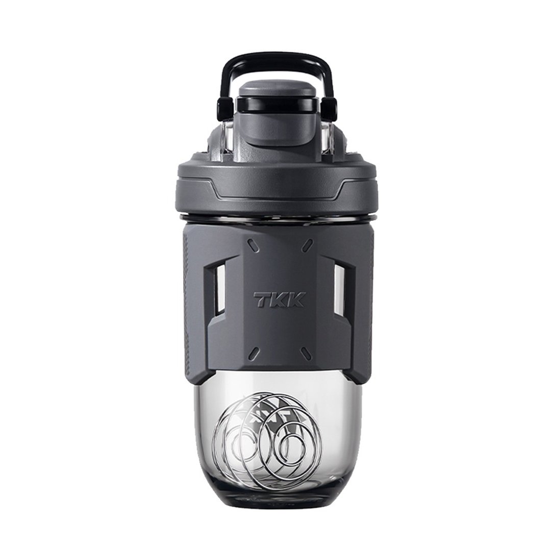 【TKK】美国进口Tritan 专业级T-Max能量摇摇杯 水壶700ML-岩石灰 - 水瓶/水壶 - 其他材质 灰色