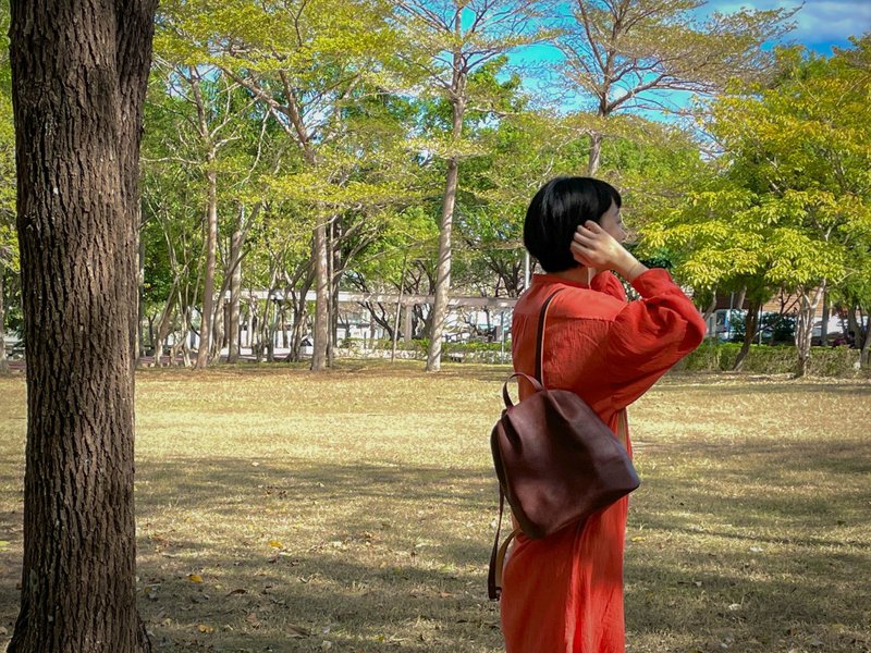 后背面包/后背包 - 后背包/双肩包 - 真皮 