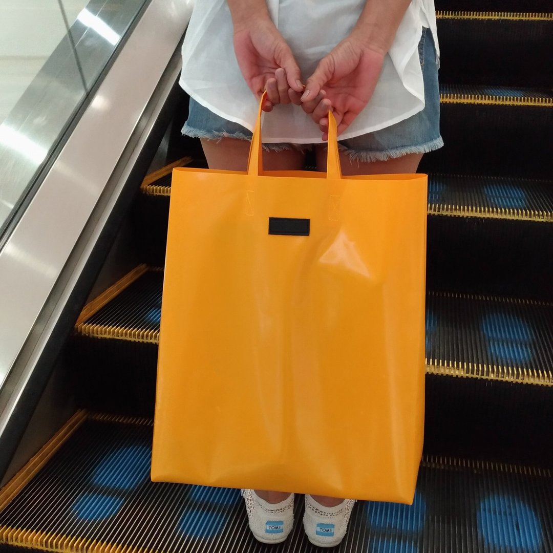 tote - 电脑包 - 防水材质 橘色