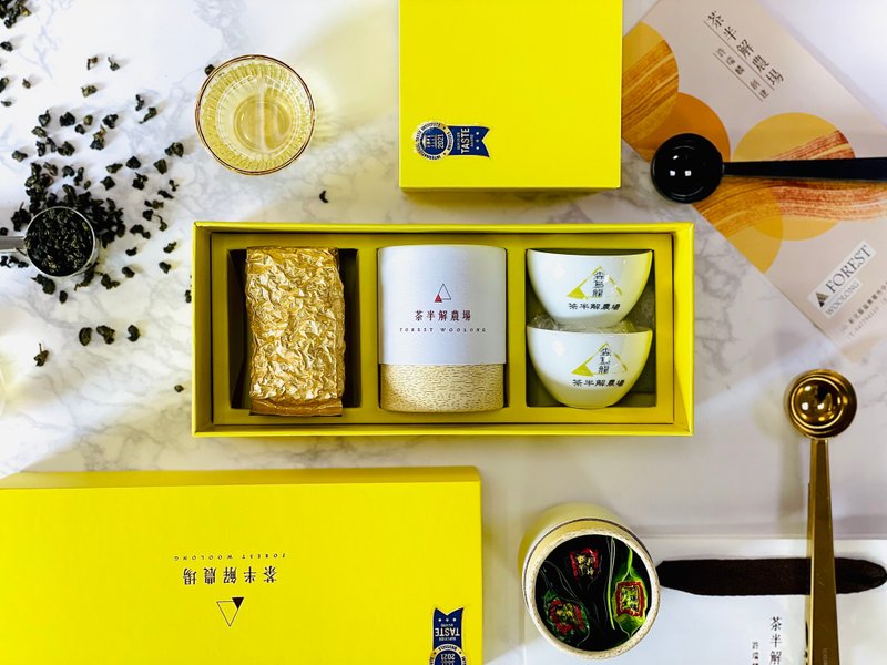 【Pinkoi 轻饮食指南】三福品茗礼盒 - 茶 - 其他材质 白色