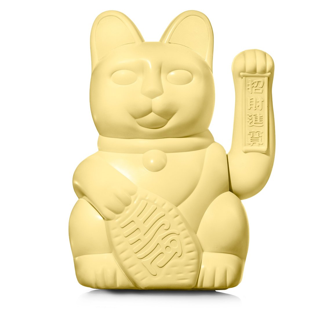 Donkey 招财猫 - 巨大款 - 摆饰 - 塑料 黄色
