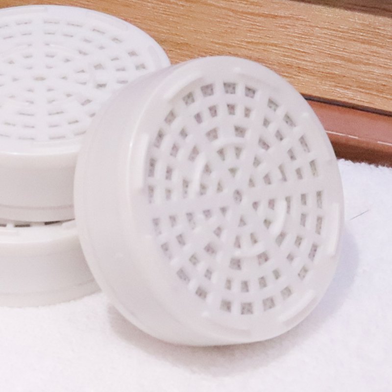 AQUADUO - 活性炭除氯抗菌花洒头滤芯 1件装 580ACF-RF - 卫浴用品 - 环保材料 白色