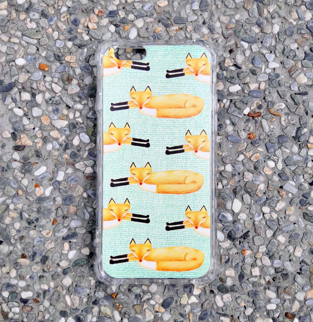 【红鼻子狐狸手机壳】 Iphone6 现货 - 手机壳/手机套 - 塑料 橘色