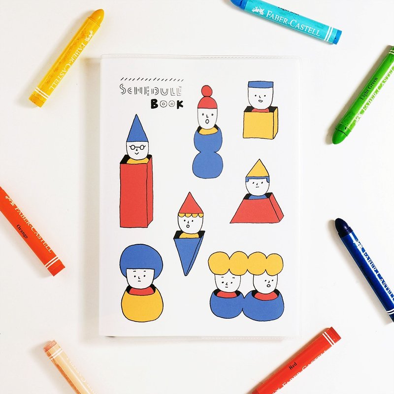 装在盒子里 / 超人手帳#5 - 笔记本/手帐 - 纸 多色