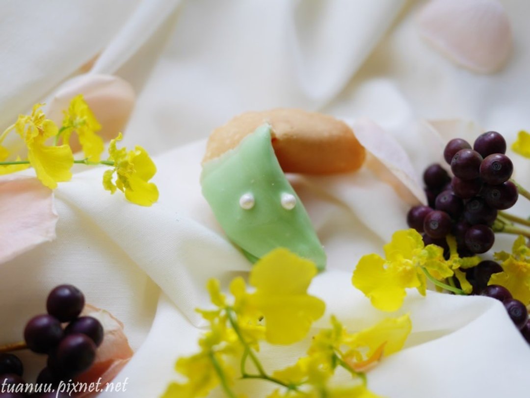 Tiffany幸运饼 派对小物 布置小物 candybar 开幕茶会必备 - 手工饼干 - 新鲜食材 绿色