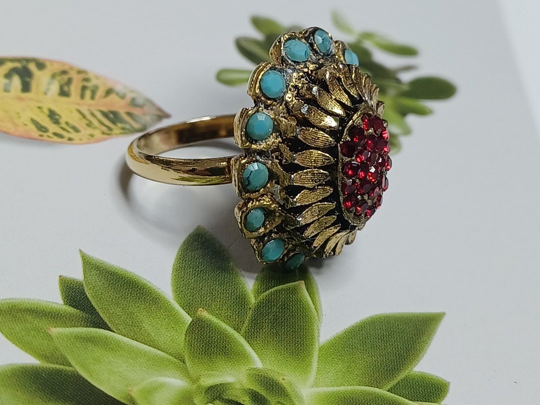 vintage jewelry 古董维多利亚风格戒指  王者之风 - 戒指 - 其他金属 
