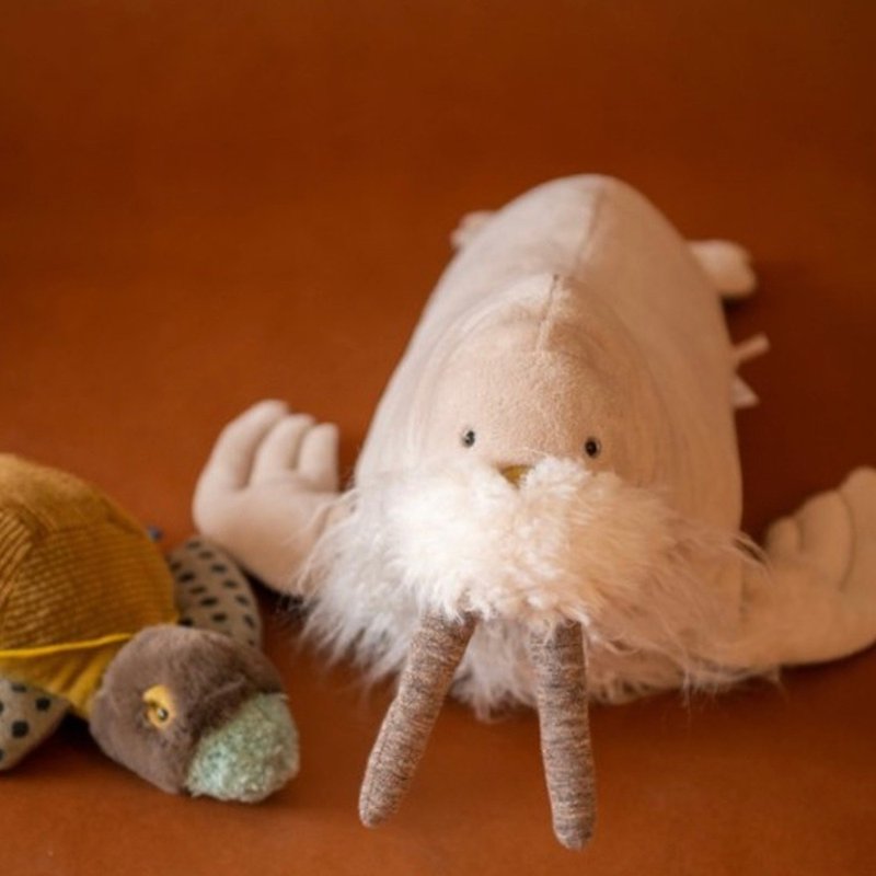 法国 Moulin Roty 童话大海象 100cm - 玩具/玩偶 - 其他材质 卡其色