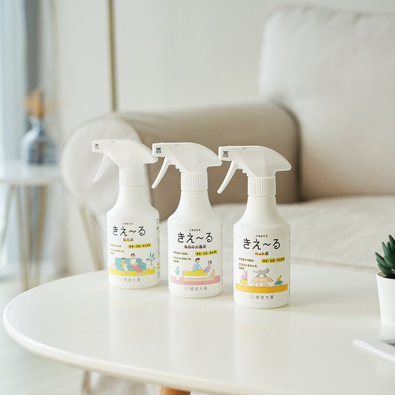 环境大善 日本制纯天然消臭喷雾 室内用 280ml - 香薰/精油/线香 - 浓缩/萃取物 白色